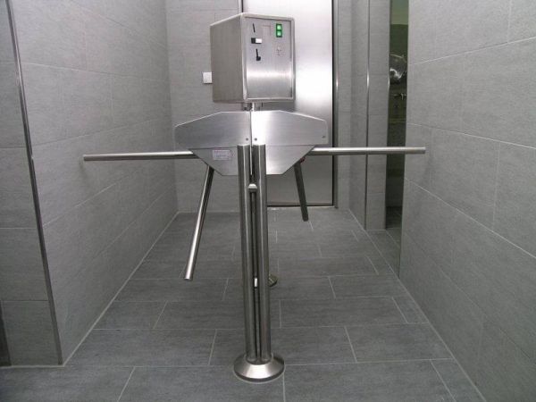 Двухпроходный двухштанговый турникет Gotschlich Dolomit Tandem 2-Arm