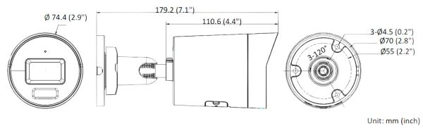 Уличная IP-камера Hikvision DS-2CD2023G2-IU(D) (4 мм) с технологией AcuSense