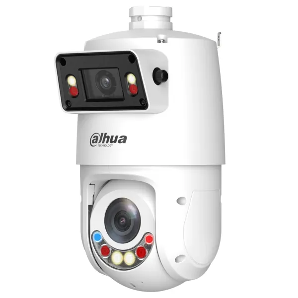 Двойная PTZ видеокамера 4Мп Dahua DH-SDT4E225-4F-GB-A-PV1-0280-S2 с ИИ и активным сдерживанием