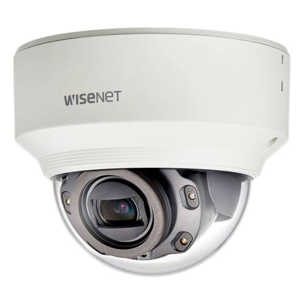 Купольная сетевая IP-видеокамера 2Мп Wisenet XND-6080RV (2.8-12мм) в алюминиевом корпусе Купольная сетевая IP-видеокамера 2Мп Wisenet XND-6080RV (2.8-12мм) в алюминиевом корпусе