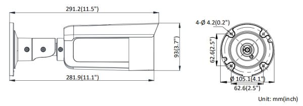 Уличная IP-видеокамера 2Мп HikVision DS-2CD2T27G1-L (6 мм) с технологией ColorVu Уличная IP-видеокамера 2Мп HikVision DS-2CD2T27G1-L (6 мм) с технологией ColorVu
