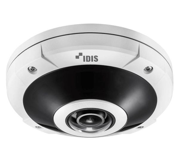 Панорамная антивандальная IP-видеокамера 12Мп IDIS DC-Y8C13WRX с паноморфным объективом