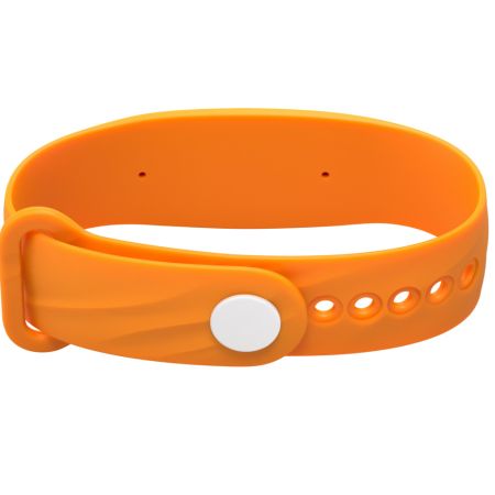 Силиконовый RFID-браслет NXP Mifare Plus SE 1k, с застежкой