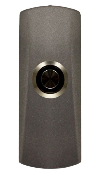 Кнопка выхода накладная Tantos TS-CLICK light с подсветкой (серебро)