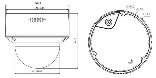 IP-видеокамера 2Мп RVi-1NCD2379 (2.7-13.5) с вариофокальным объективом