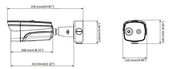 Тепловизионная IP-камера HikVision DS-2TD2636B-13/P