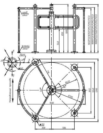 Турникет полуростовой Ростов-Дон Р2М1/3 Хром из хромированной стали Турникет полуростовой Ростов-Дон Р2М1/3 Хром из хромированной стали