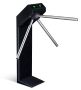 Турникет-трипод PERCo-TTR-04.1E из окршенной стали, черный с блестками (с планками)