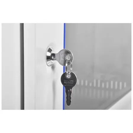 Шкаф телекоммуникационный ШРН-Э-12.350 настенный сварной 9U (600×350) съёмные стенки, дверь стекло