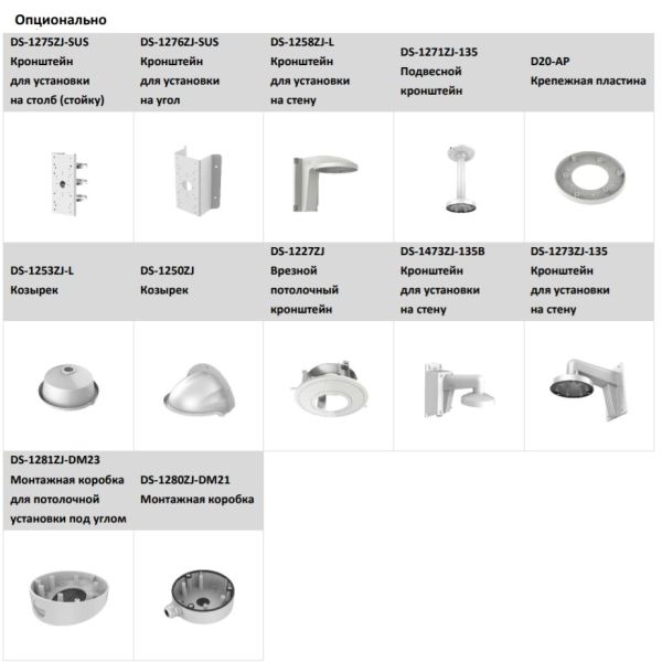 Антивандальная вариофокальная IP-камера 4Мп HiWatch DS-I458Z (2.8-12 мм) Антивандальная вариофокальная IP-камера 4Мп HiWatch DS-I458Z (2.8-12 мм)