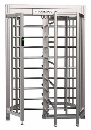 Турникет полноростовой уличный Ростов-Дон ПР1/4М2 Нерж из нержавеющей стали