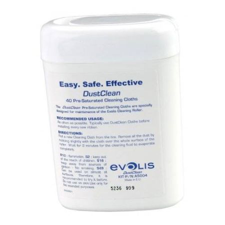 Комплект Evolis A5004 для чистки очищающих валиков