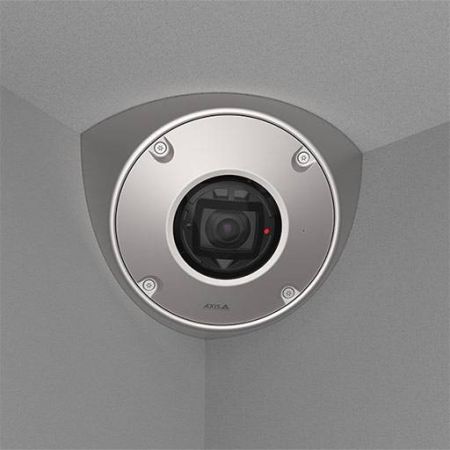 Угловая сетевая IP-видеокамера Axis Q9216-SLV STEEL с защитой от зацепления