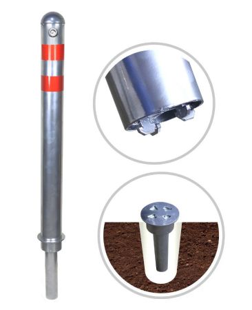 Столбик парковочный съемный Мегаполис ССМ-76.000-1 СБ