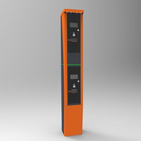 Въездная стойка двухуровневая ParkStyle PS2-В2 (стандарт) на билетах Въездная стойка двухуровневая ParkStyle PS2-В2 (стандарт) на билетах