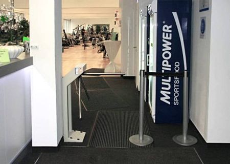 Турникет-трипод PERCo-T-5 из окрашенной стали (с планками Антипаника)