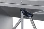 Турникет-трипод тумбовый уличный PERCo-TTD-10AB (с автоматическими планками Антипаника)