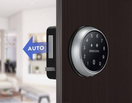 Электронный замок Samsung SHS-D607 XMK/EN, накладной без ручки Электронный замок Samsung SHS-D607 XMK/EN, накладной без ручки