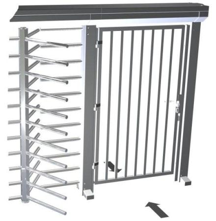 Калитка для полноростового турникета Gotschlich Pedestrian Gate ECCO-S Калитка для полноростового турникета Gotschlich Pedestrian Gate ECCO-S