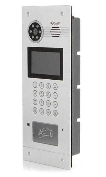 Вызывная видеопанель BAS-IP AA-07BV Silver многоабонентская с поддержкой координатно-матричных систем домофонии Вызывная видеопанель BAS-IP AA-07BV Silver многоабонентская с поддержкой координатно-матричных систем домофонии