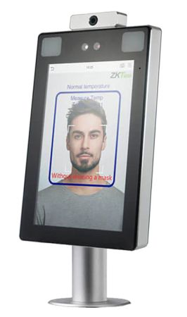 Терминал распознавания лиц ZKTeco ProFaceX [CH][TD] с функцией измерения температуры тела