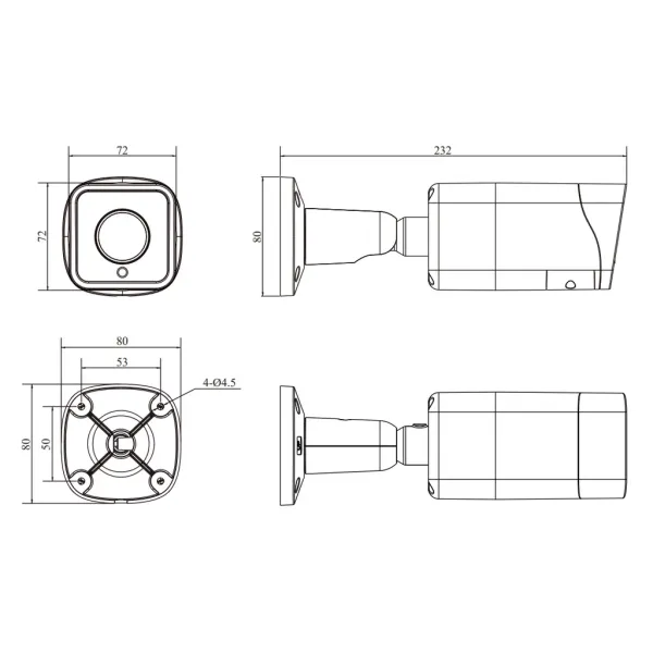 IP-видеокамера 8Мп RVi-2NCT8359 (2.7-13.5)