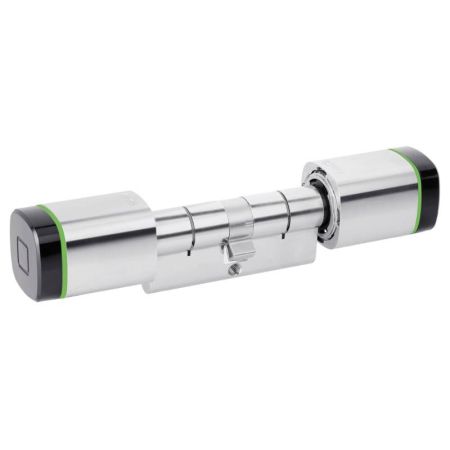 Электронный цилиндр dormakaba 1435 (черный, 30/30 мм, никель, внутренний)