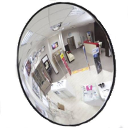 Зеркало безопасности обзорное DetexLine 510 мм с черным кантом