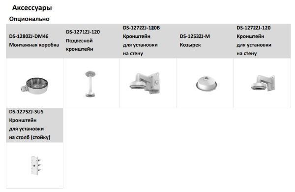 Антивандальная купольная IP-камера 4Мп HiWatch DS-I452L (4 мм) с технологией ColorVu