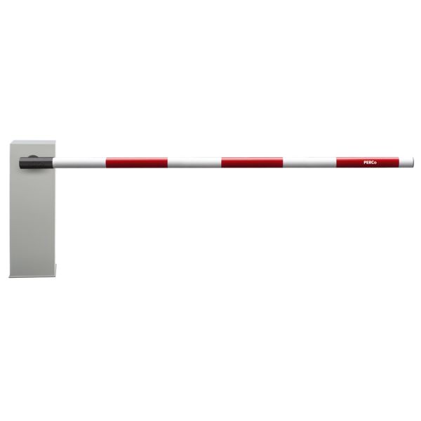 Шлагбаум автоматический PERCo GS14 с круглой стрелой 3 м и встроенной системой обогрева