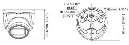 Уличная HD-TVI видеокамера 5 Мп HikVision DS-2CE76H8T-ITMF (2.8 мм)