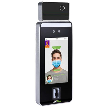 Биометрический считыватель ZKTeco SpeedFace-V5L [TI] QR с функцией измерения температуры тела