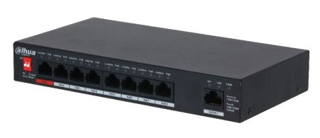 Неуправляемый POE коммутатор 9-портовый Dahua DH-PFS3009-8ET1GT-96