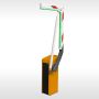 Тумба шлагбаума автоматического Magnetic Parking Pro, длина стрелы до 3.5 м