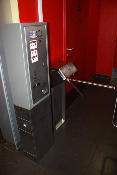 Двухштанговый турникет Gotschlich Compact 2-Arm INOX