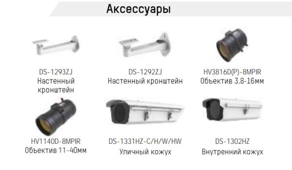 Интеллектуальная IP-видеокамера 2Мп HikVision DS-2CD4C26FWD-AP (без объектива)
