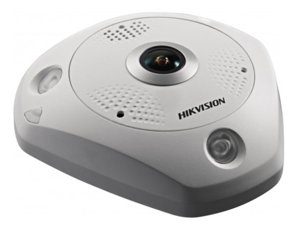 Панорамная IP-видеокамера Fisheye 12Мп HikVision DS-2CD63C5G0E-IS(B) с LED-подсветкой до 15 м