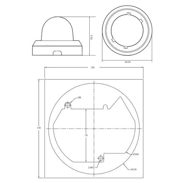IP-видеокамера 2Мп Rubezh RV-3NCD2165-P (2.8-12) IP-видеокамера 2Мп Rubezh RV-3NCD2165-P (2.8-12)
