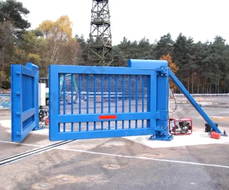 Противотаранные ворота Forpost-6000У распашные, 3-5 метров