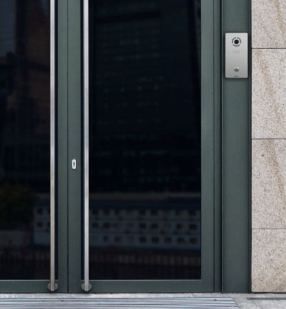 Вызывная панель Bas-IP AV-04SD Silver, накладная