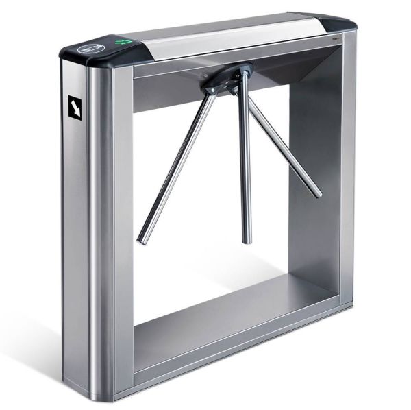 Турникет-трипод тумбовый PERCo-TTD-08A из нержавеющей стали (с автоматическими планками Антипаника)