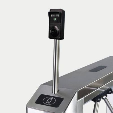 Турникет-трипод тумбовый уличный PERCo-TTD-10AB (с автоматическими планками Антипаника)