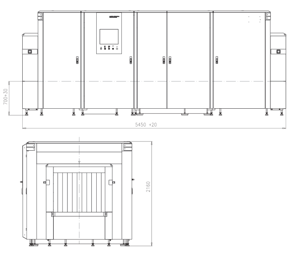 Цифровой томограф HI-Scan 10080XCT для конвейерной обработки багажа
