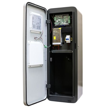 Комплект автоматического шлагбаума ZKTeco BG1145-90 со складной стрелой 4.5 метра