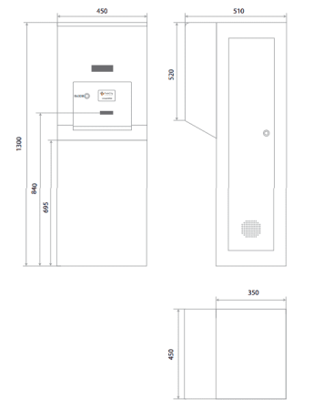 Выездная стойка ParkCity PC-002-EXT