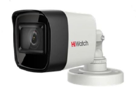 Цилиндрическая 8Мп HD-TVI видеокамера HiWatch DS-T800 (6 мм)