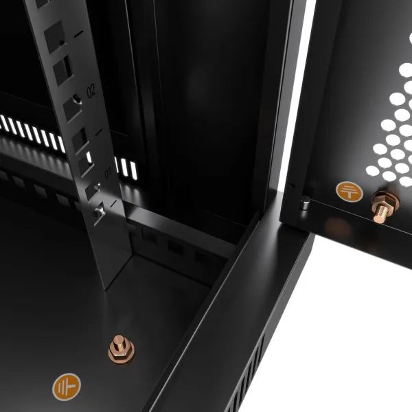 Шкаф телекоммуникационный 19" Cabeus SH-05F-9U60/60m-BK, настенный 9U (8590c)