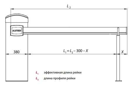 Шлагбаум автоматический AN-Motors BRAVO BV-5, стрела 4,3 метра