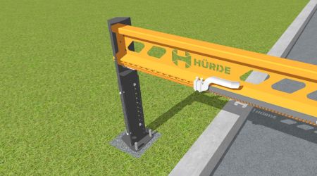 Антивандальный автоматический шлагбаум Hurde Block-A1 Combo 4 FullNice1 (11-54)