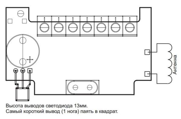 Электронный модуль ODM/OEM RFID-считывателя без корпуса RZ4
